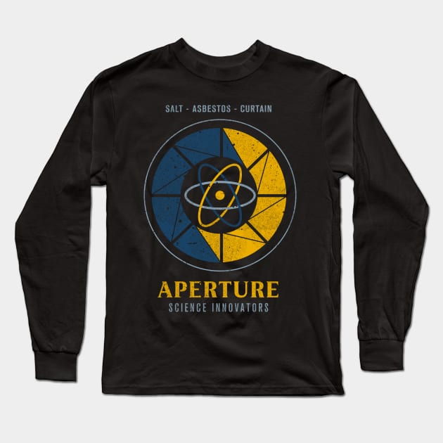 Aperture Laboratories v3 Long Sleeve T-Shirt by Hataka